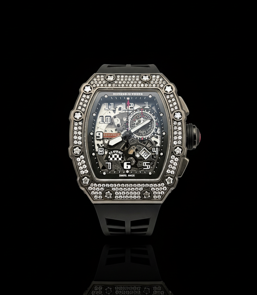 Richard Mille Diamantado™️1.1 | Pieza exclusiva para un verdadero hombre