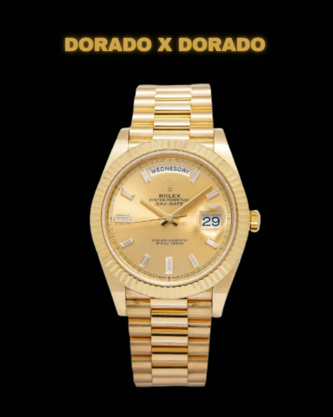 Rolex Day-Date™️1.1 | Elegancia masculina, presencia imponente y estilo